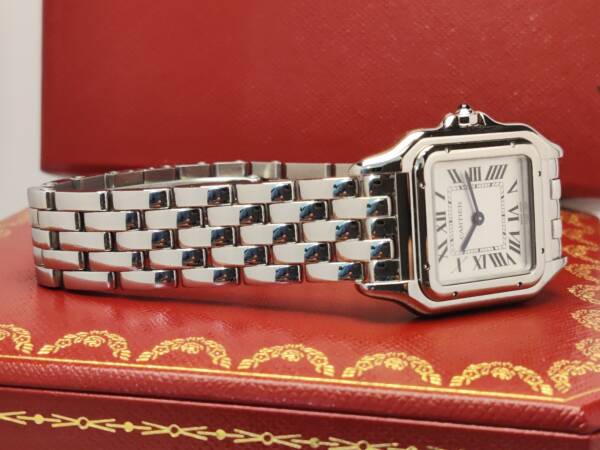 Cartier Panthère 27mm Acciaio- New. - immagine 6