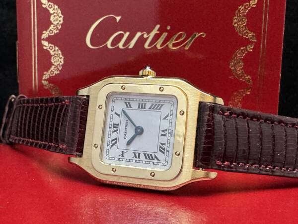 Cartier Santos rara ref. 96053 ultra piatto - immagine 8