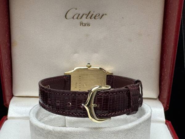 Cartier Santos rara ref. 96053 ultra piatto - immagine 9